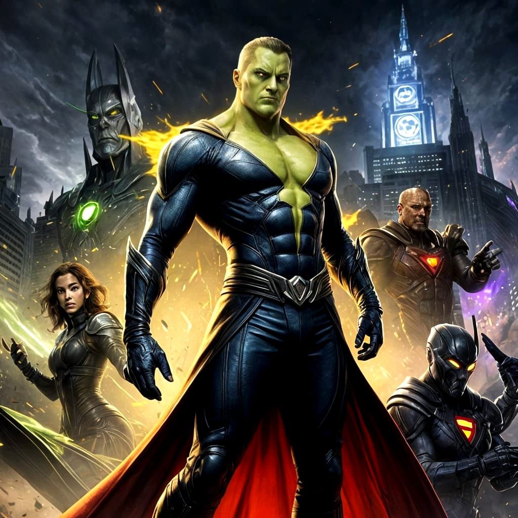 Fearsome Fictional Supervillain Concept Art