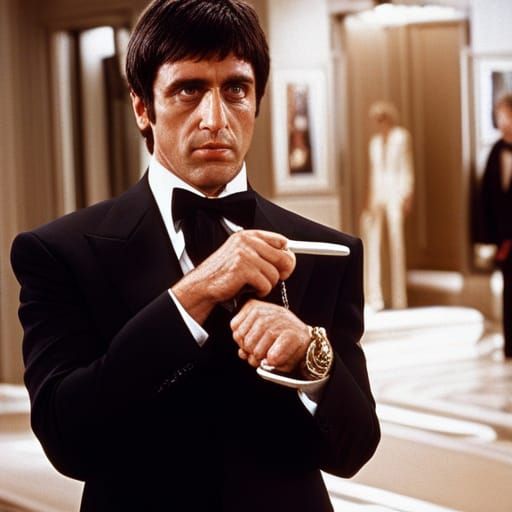 Al Pacino Shoe Fitting: Scarface Scene
