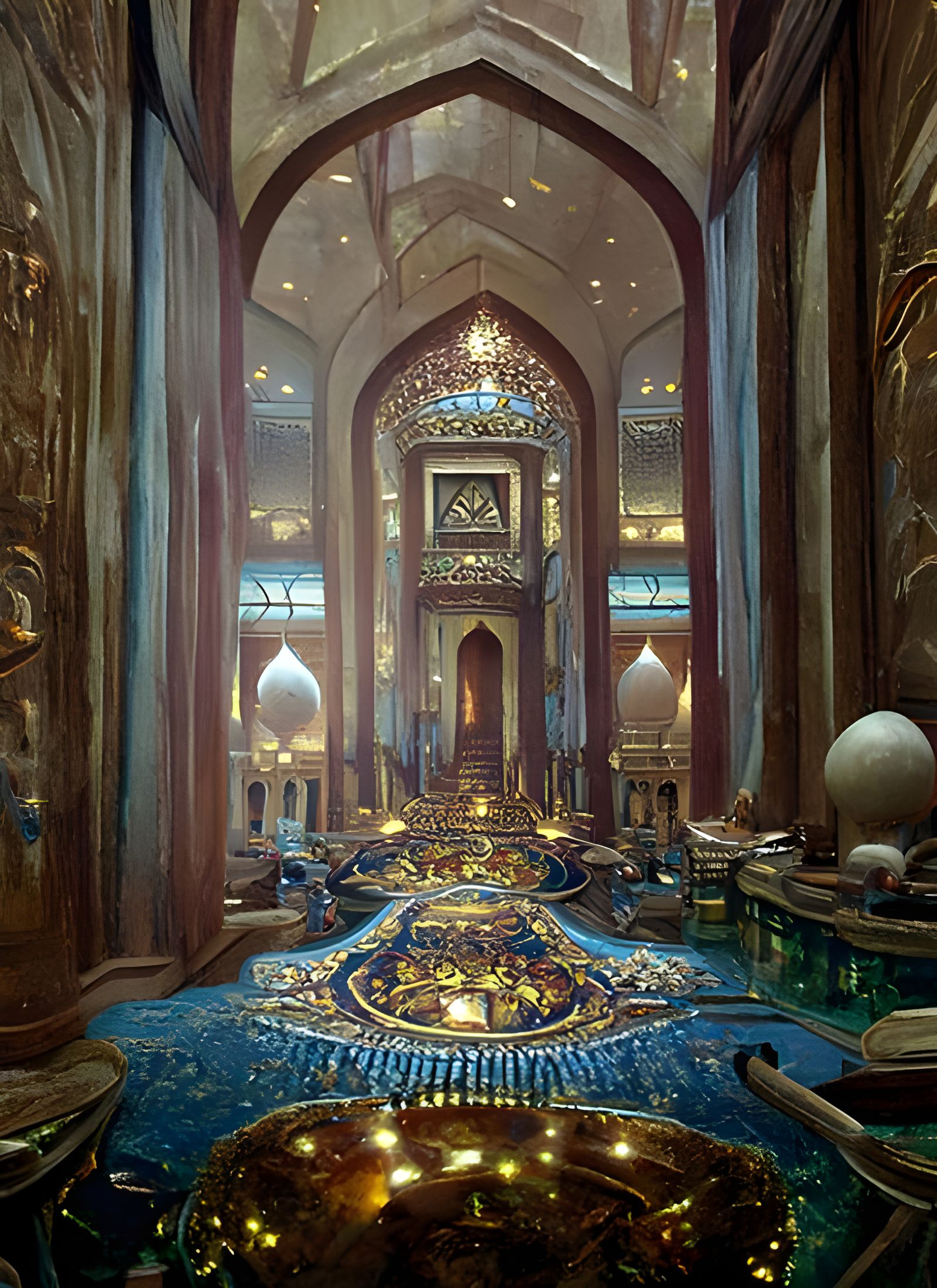Terrifying Arabian Palace in Parallel Universe