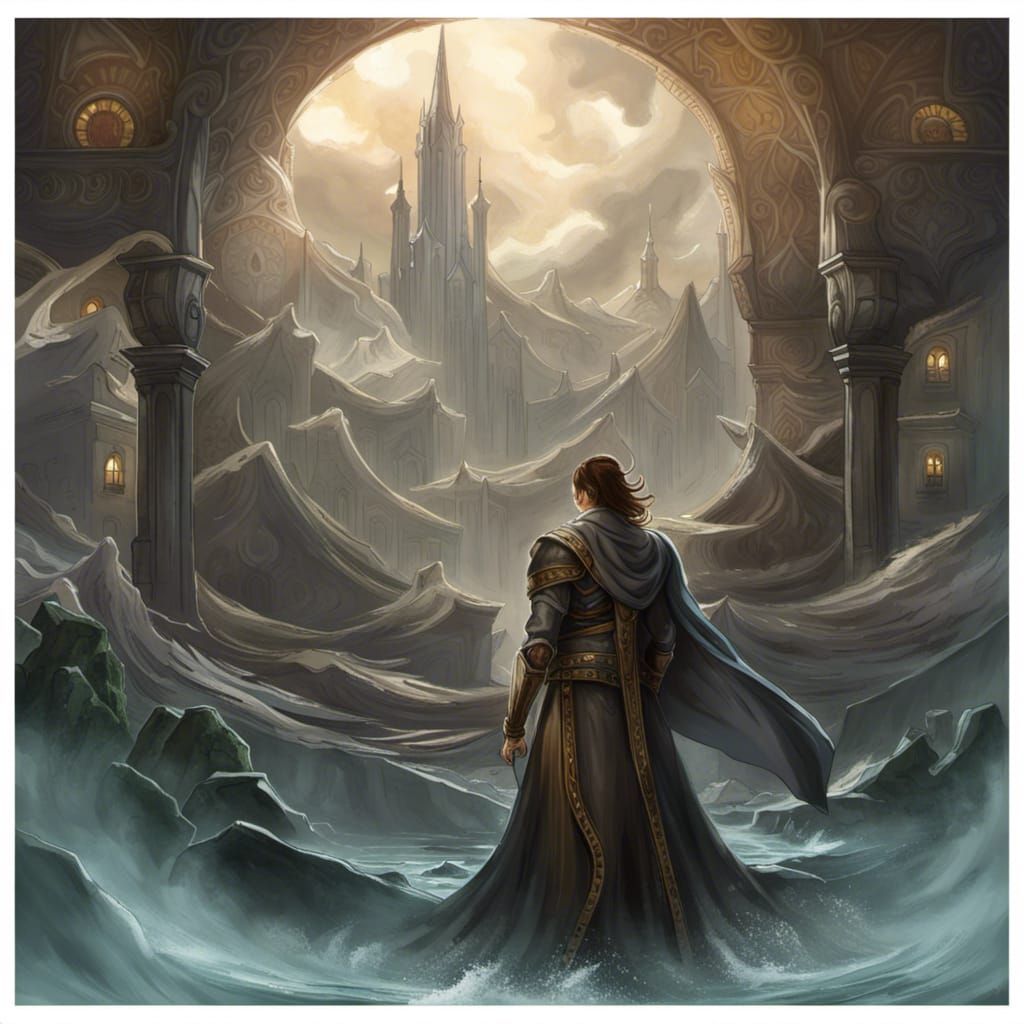 Hyper-Realistic Magical Truthwatcher of the Cosmere