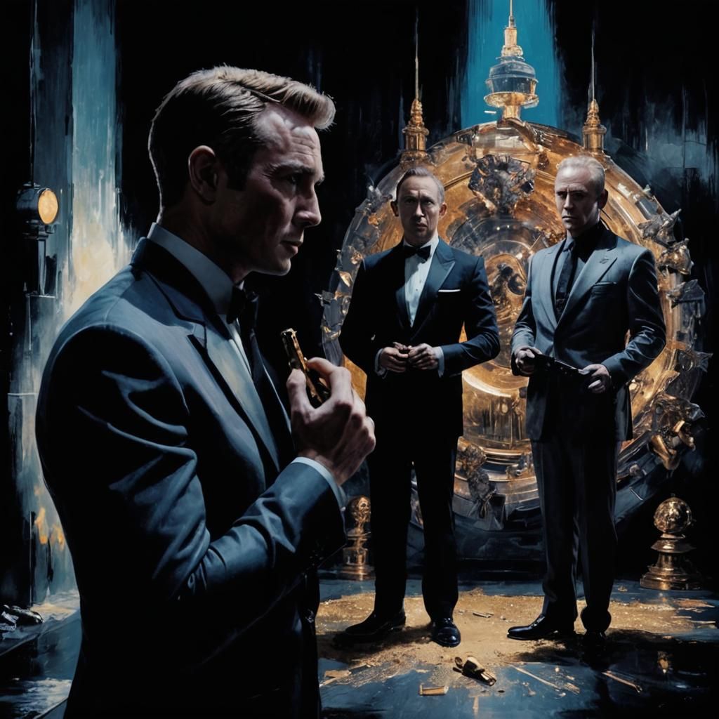 Title "Goldfinger" Poster for a Noboru Iguchi style remake o...