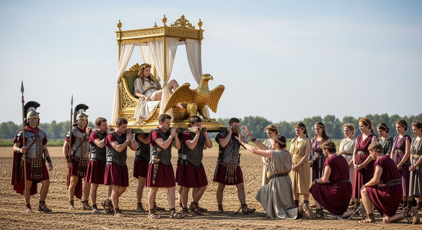 Empress Messalina Visits Servants in the Fields