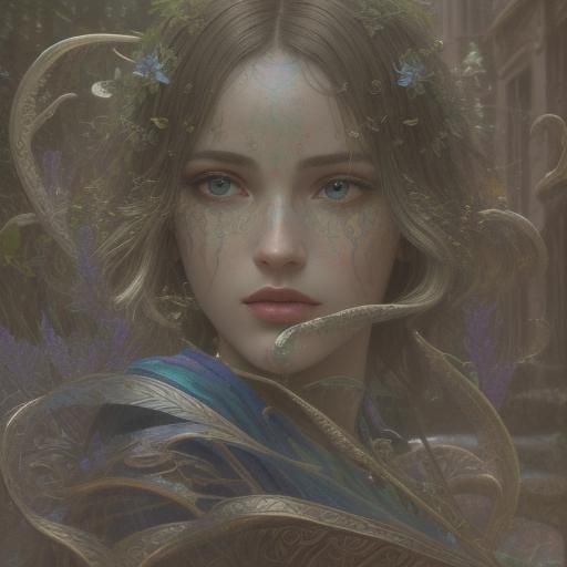 Psychedelic Surrealism: Elegant CGI Masterpiece in 8k