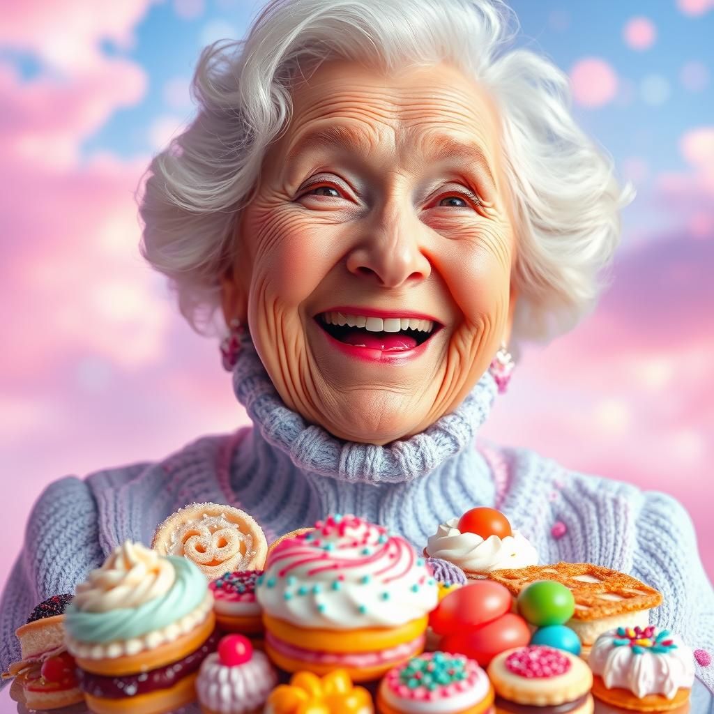 Grandma did some baking