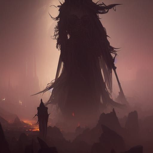 Soul's Demise: Dark Fantasy Concept Art