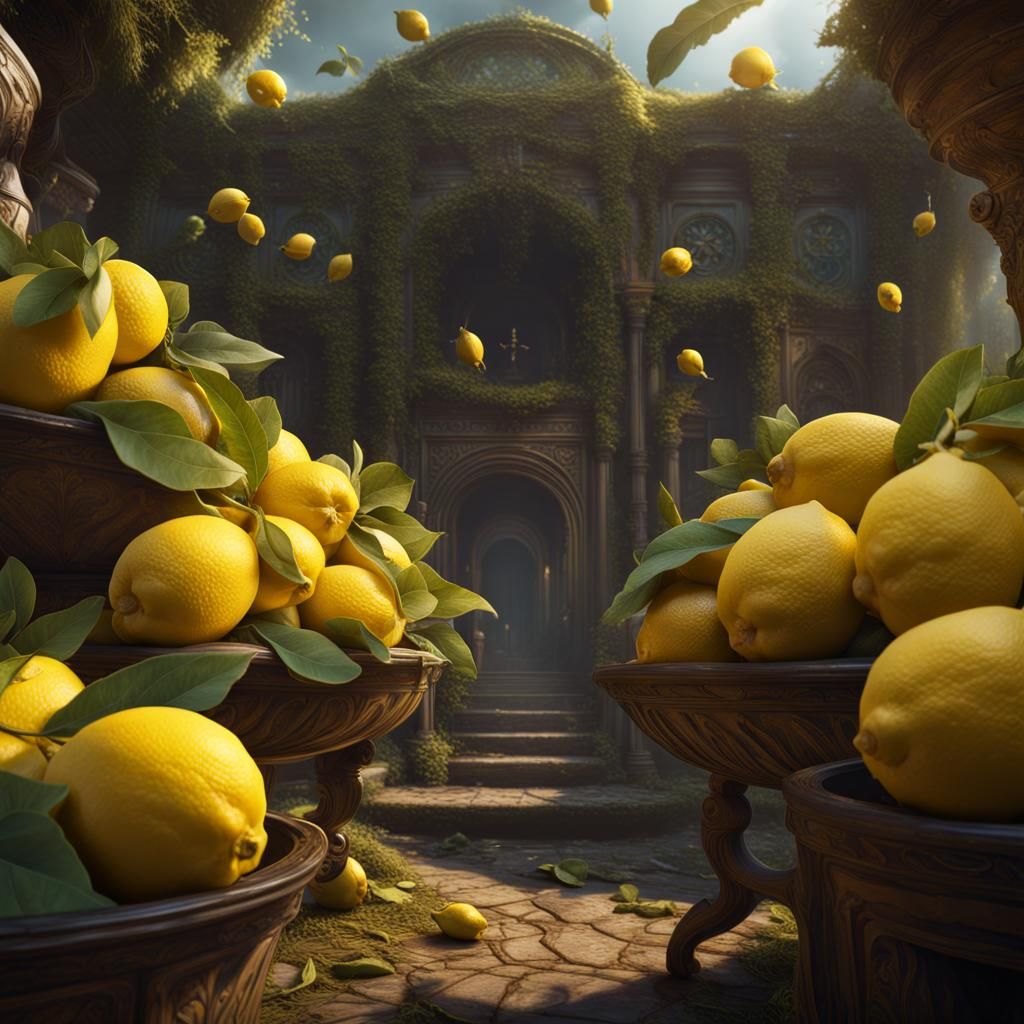 Fantastical Matte Painting with Intricate Details