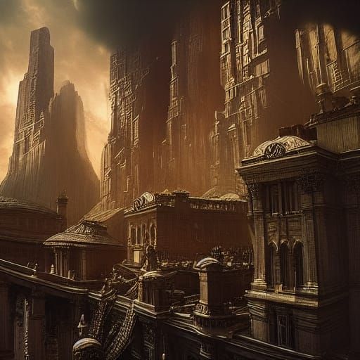 Cinematic Digital Painting Inspired by The Cure