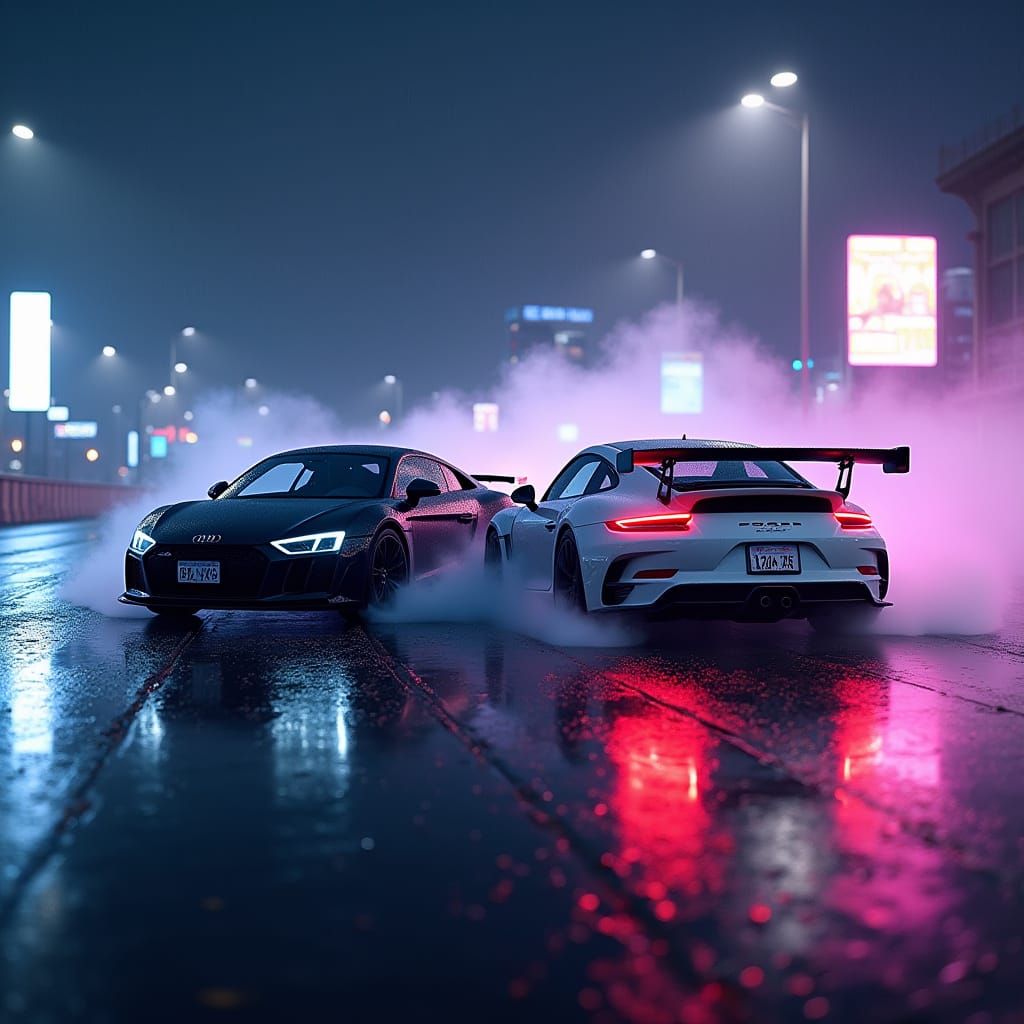 Neon Drift – Midnight Thunder