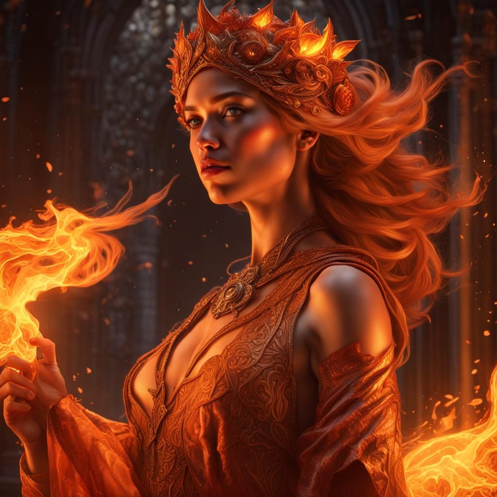 Queen of the flame