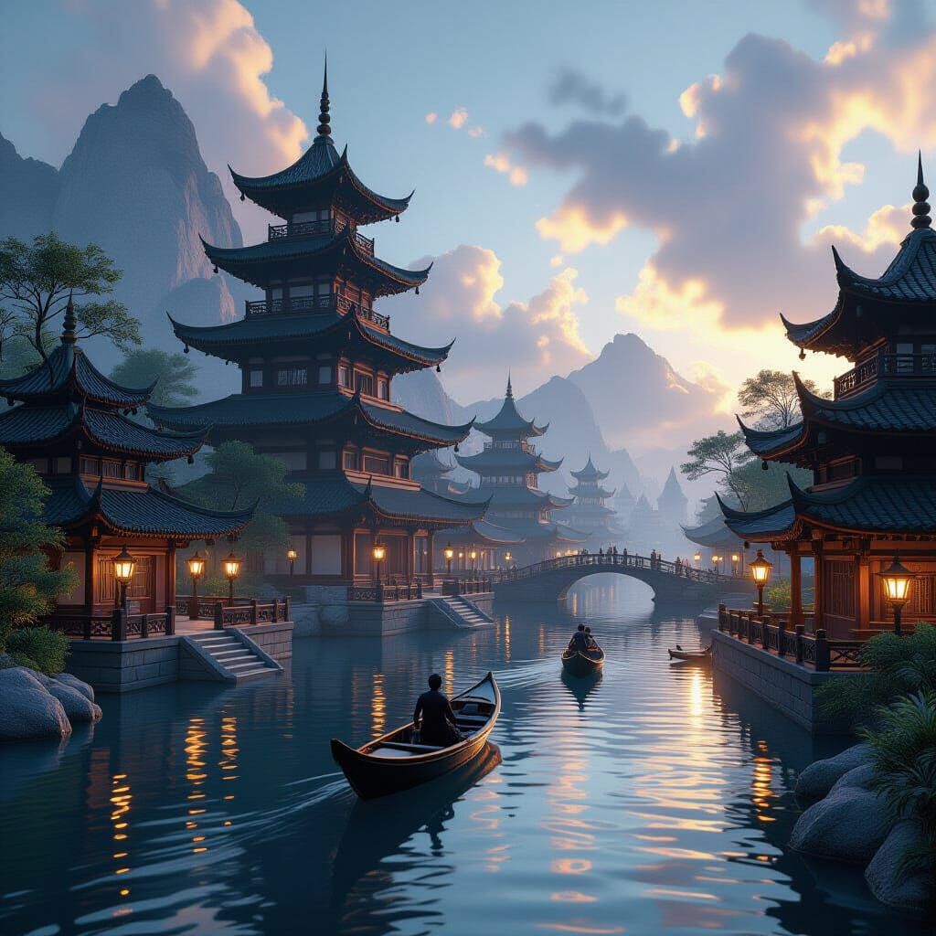 Epic 3D Scene Rendered in Unreal Engine 5