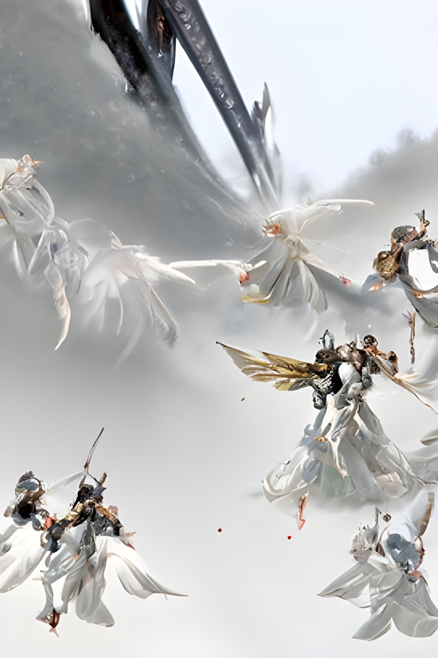 Epic Battle Between Angels and Demons in Astral Realm