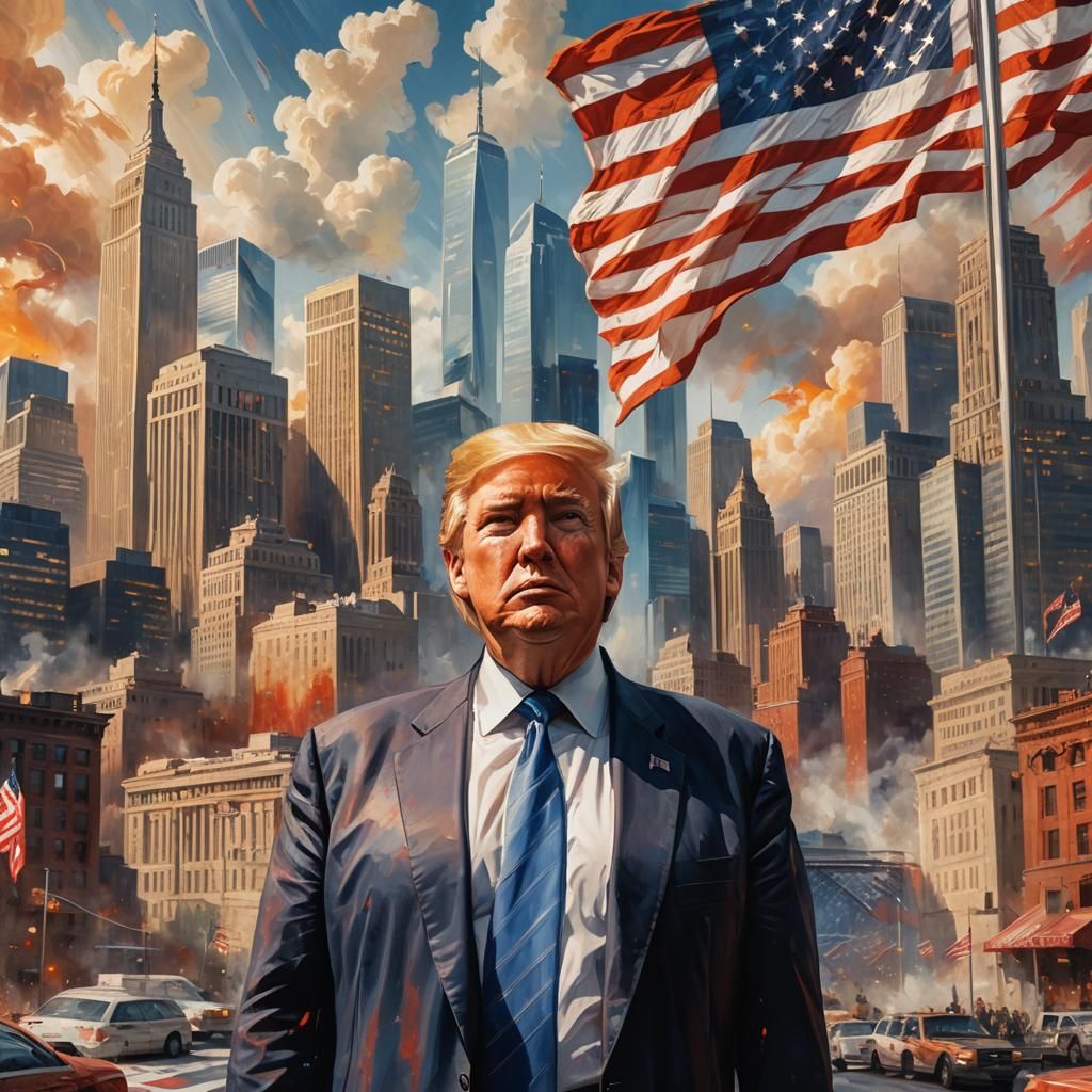 Trump Victory: A Majestic, Surreal American Future