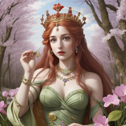 Queen Persephone: Goddess of Spring