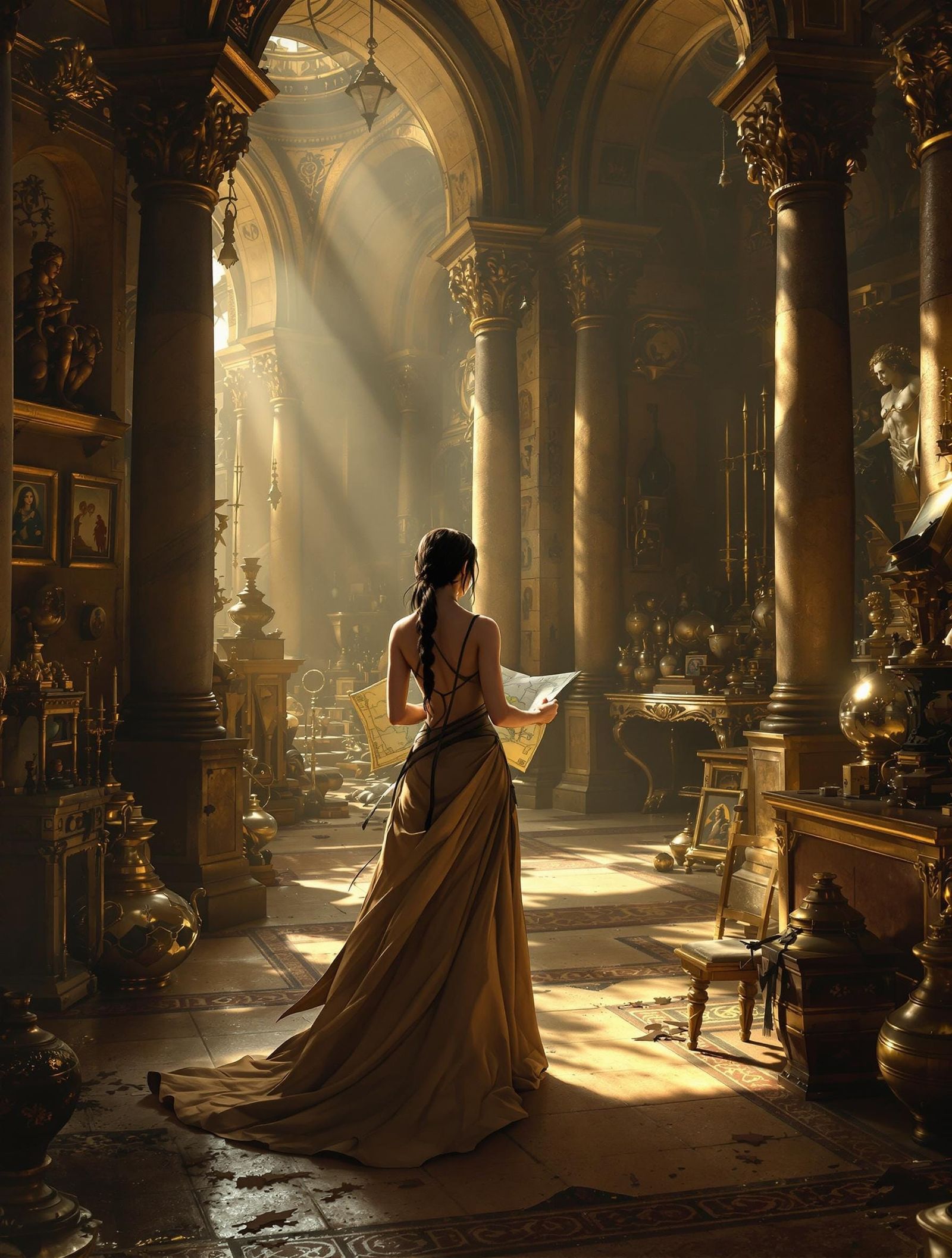 Renaissance Lara Croft