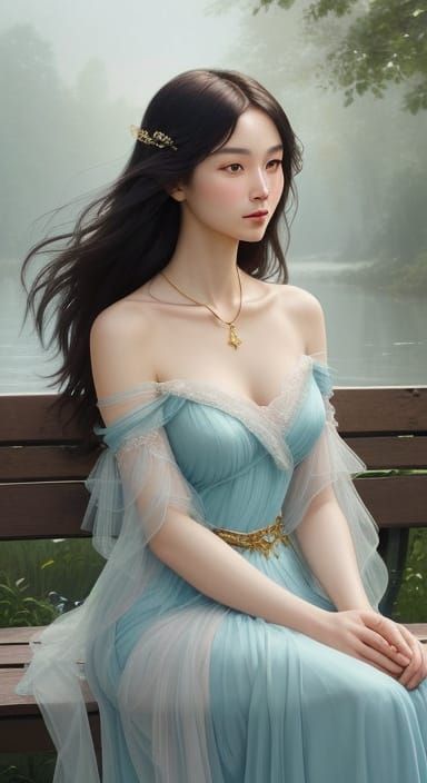 Ethereal Beauty in Soft Pastels