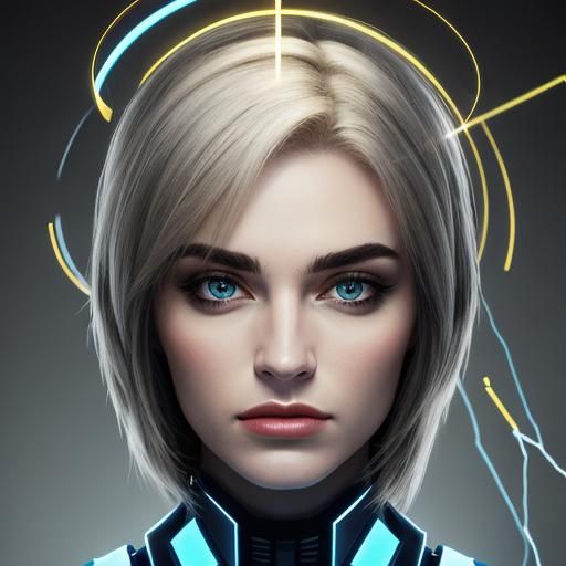 Majestic Electric Portrait