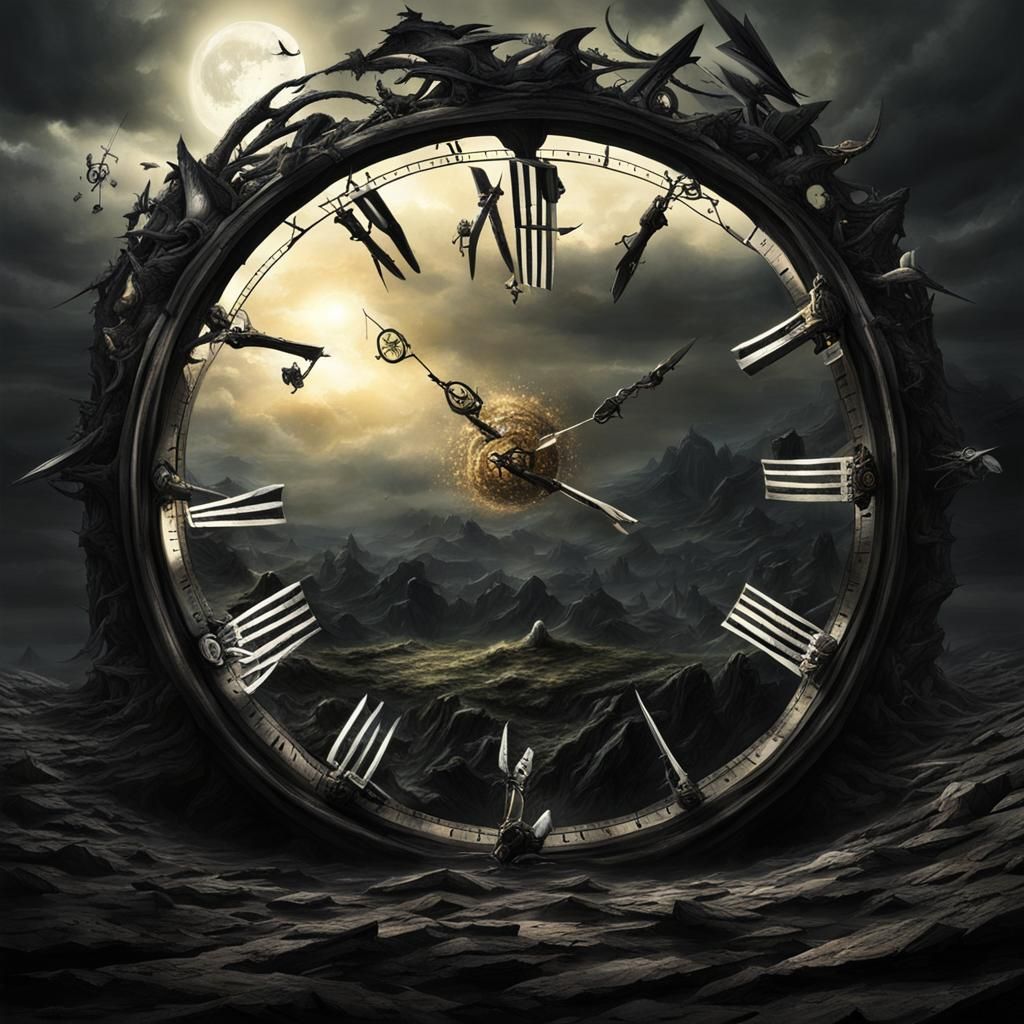 Epic Dark Fantasy Surrealism: AI Generated Art