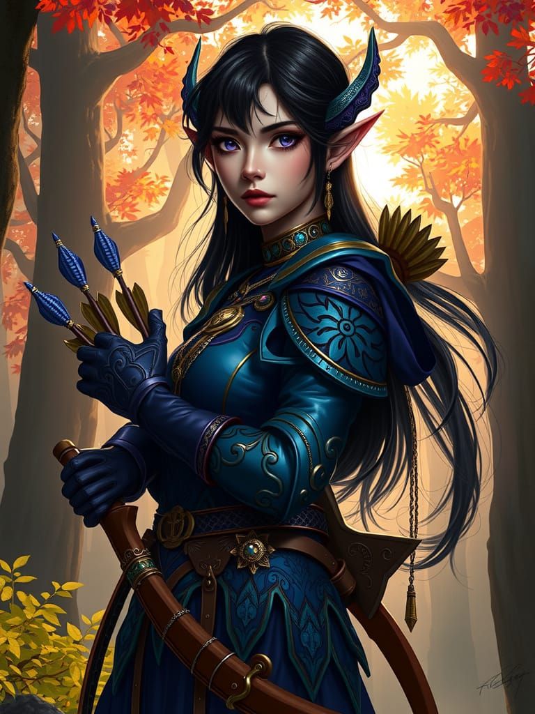 Dark elf warrior