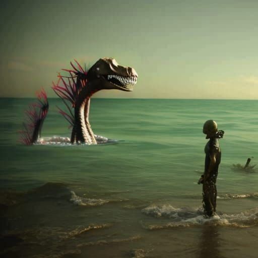 Detailed Diplodocus Skull with Eye Sockets