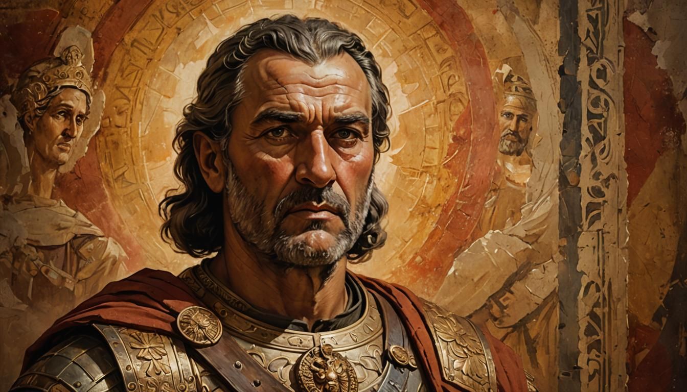 Hannibal Barkas Portrait in Baroque Style