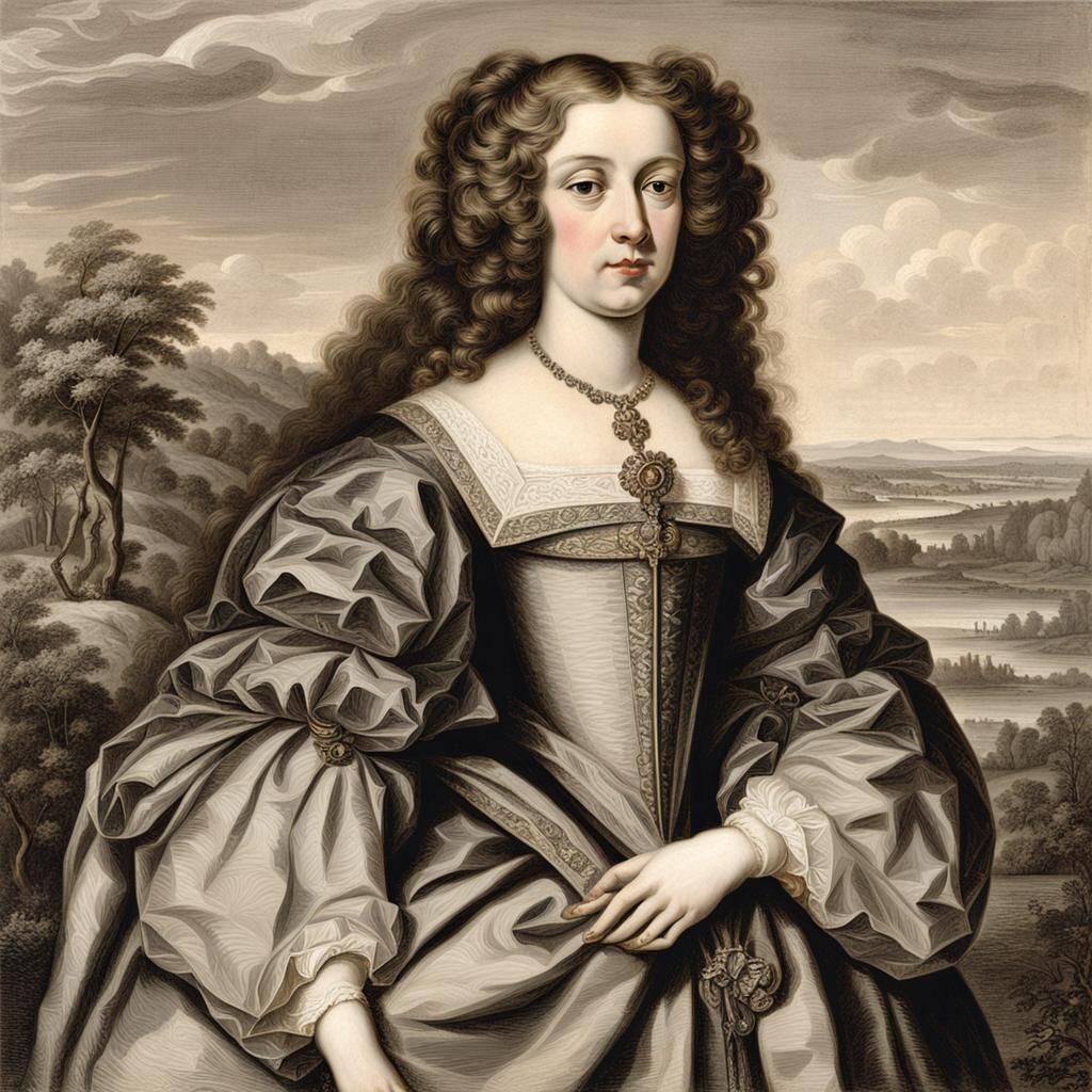Portrait of Eleanor Gwyn, Charles II's Mistress