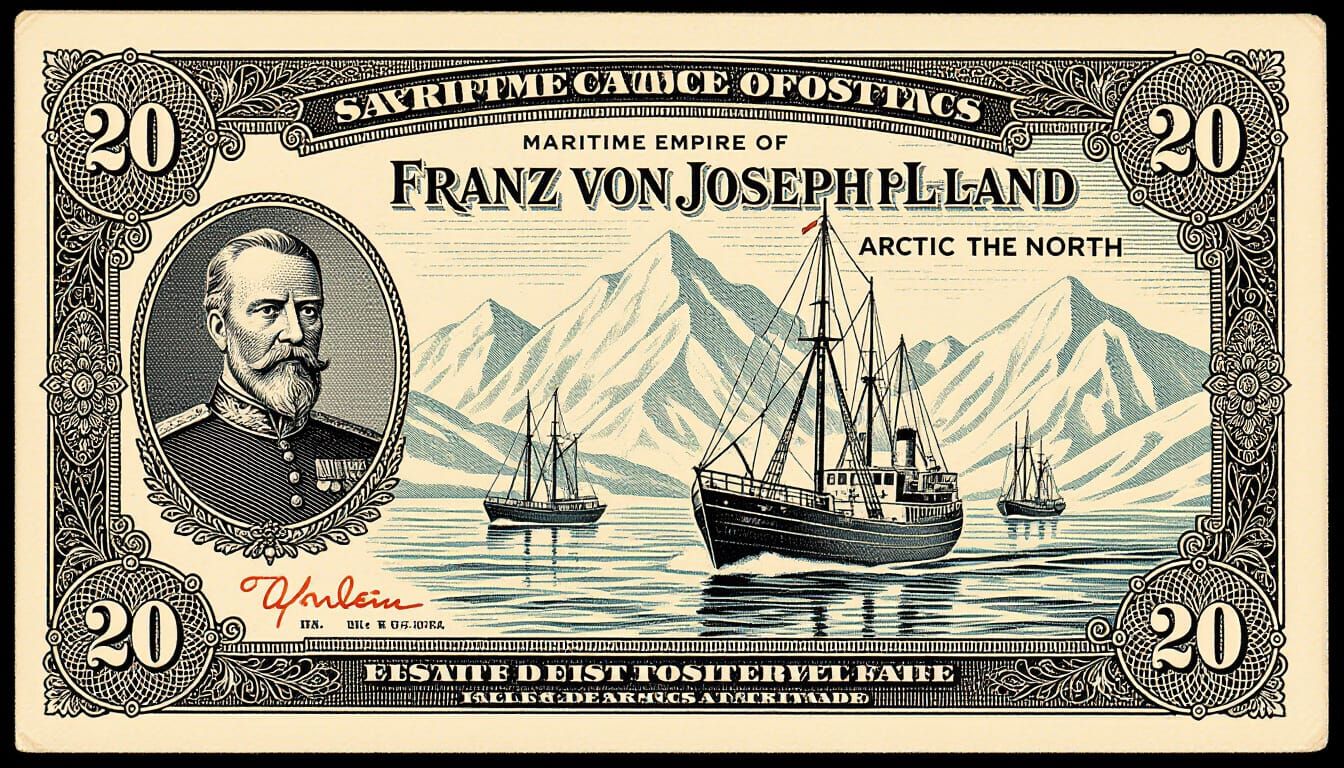 Franz Von Josephland Arctic Banknote: Maritime Empire Curren...