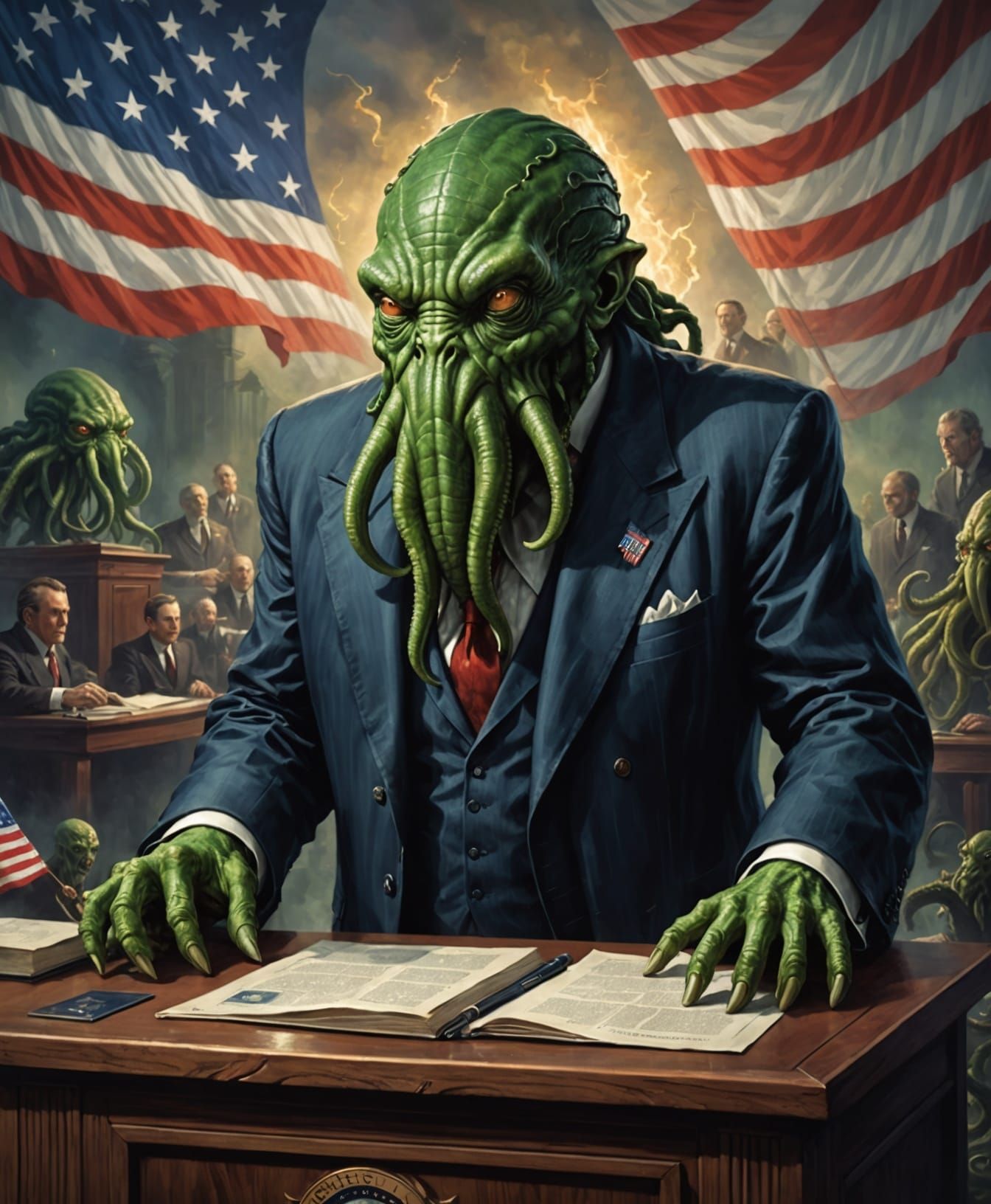 Cthulhu Campaigns for US President