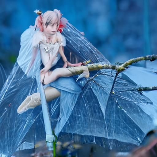 Fairy in the Rain