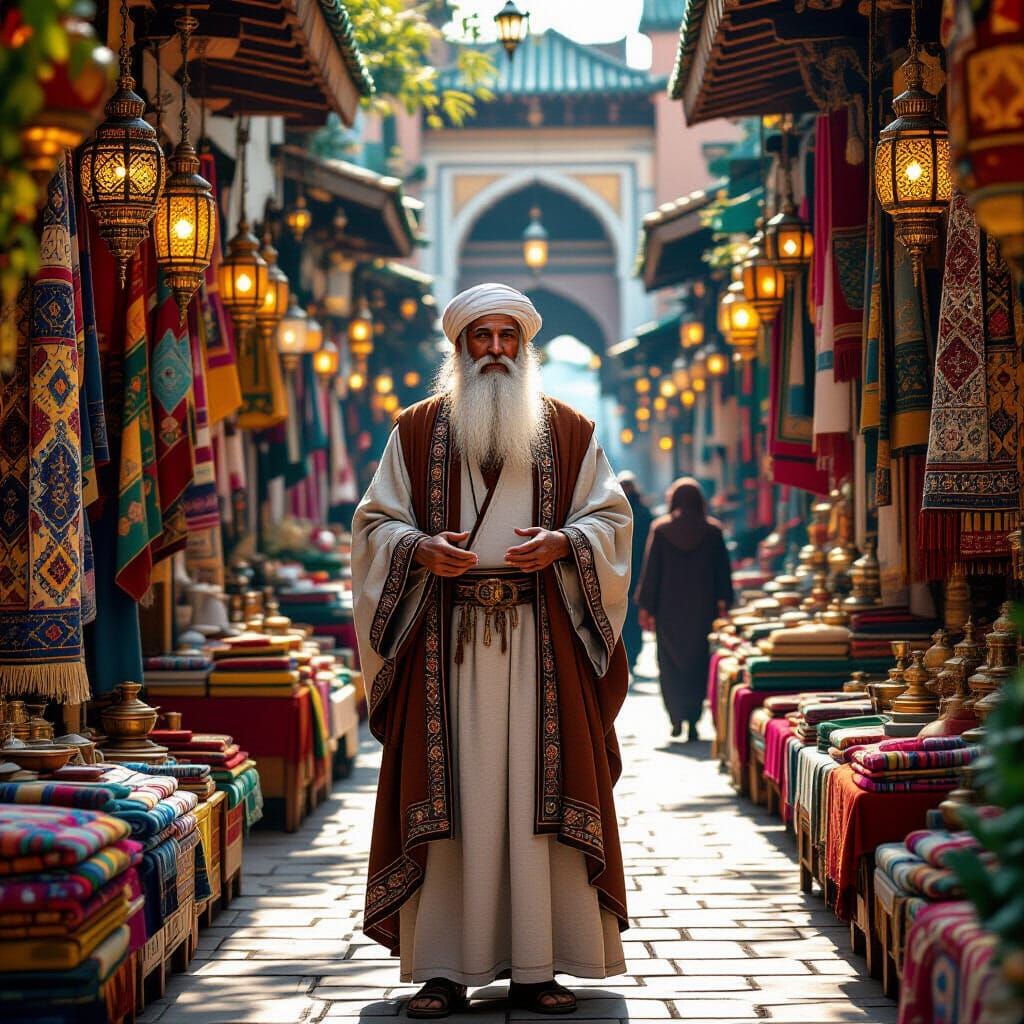 Advice in the Marketplace: A Digital Islamic Art Render