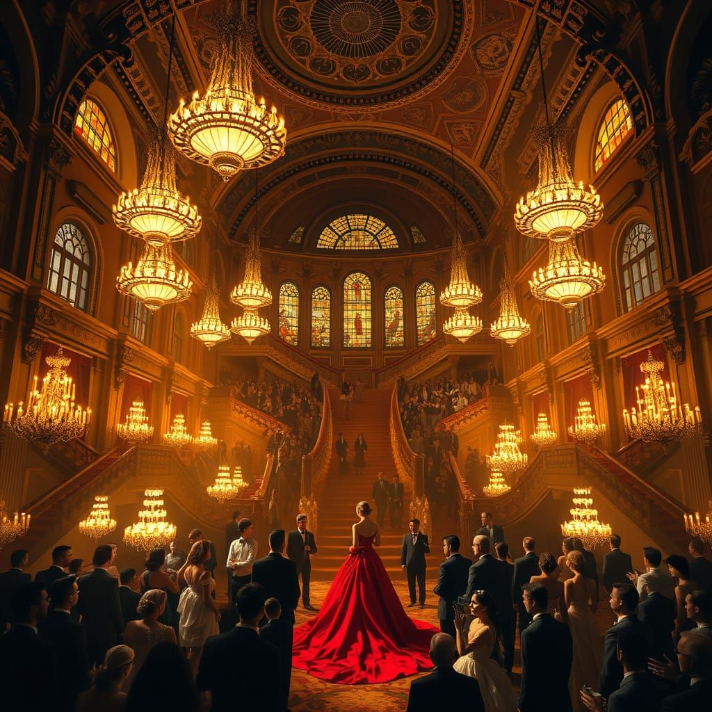 Majestic Ballroom in Wonderland's Grandeur