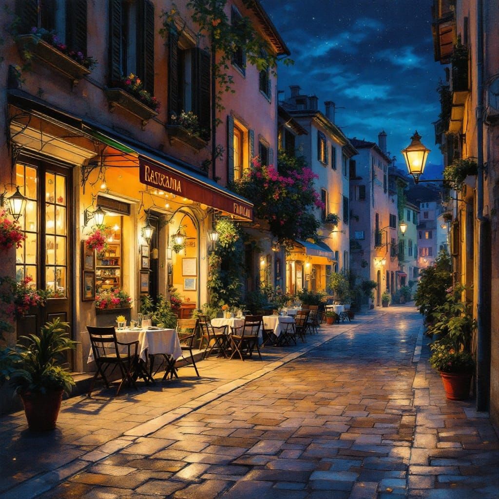 Quiet Evening, Italy