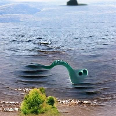 AI Generated Loch Ness Monster