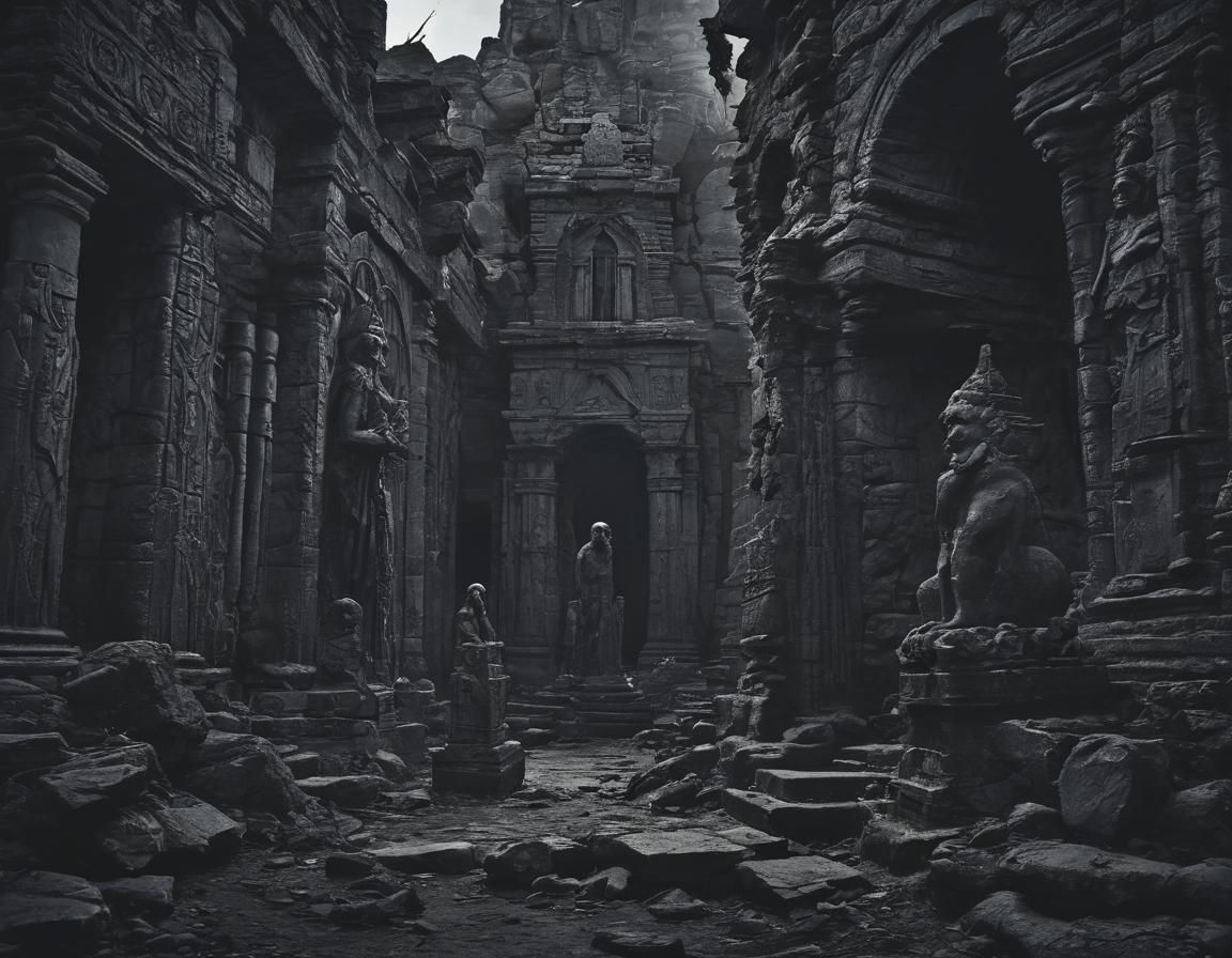 Bloodthirsty Creature Emerges from Ancient Ruins