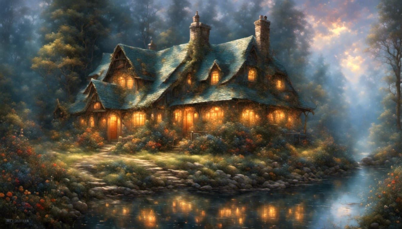 Cottage Hideaway by the Creek