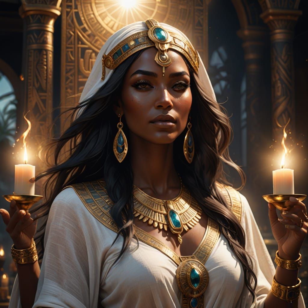 Ancient Egyptian Goddess of Mystical Power