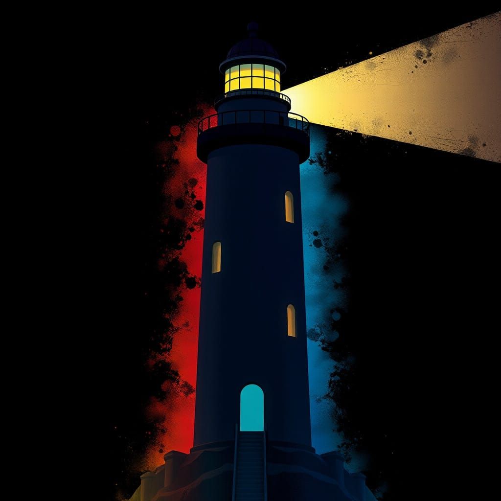 Luminous Infinity Loop in Vibrant Hues