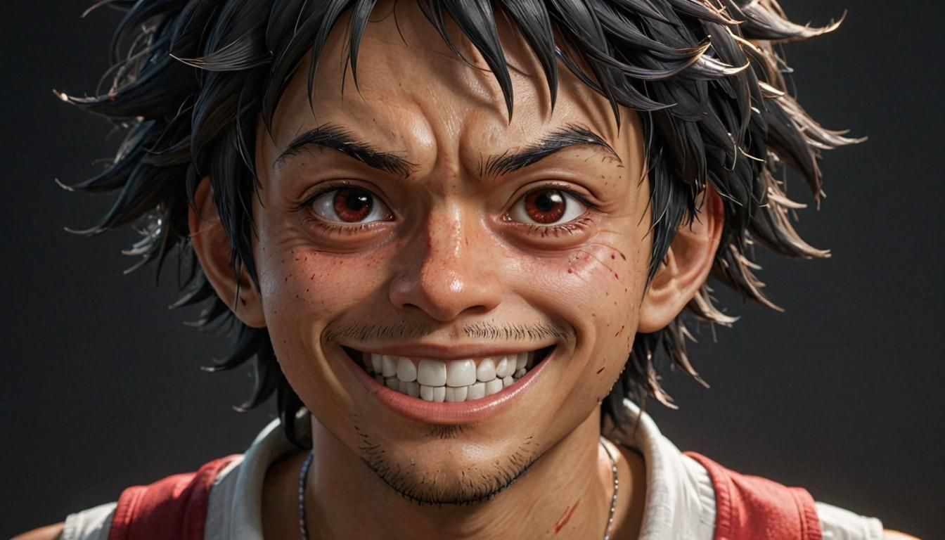 Photorealistic Image of Monkey D. Luffy