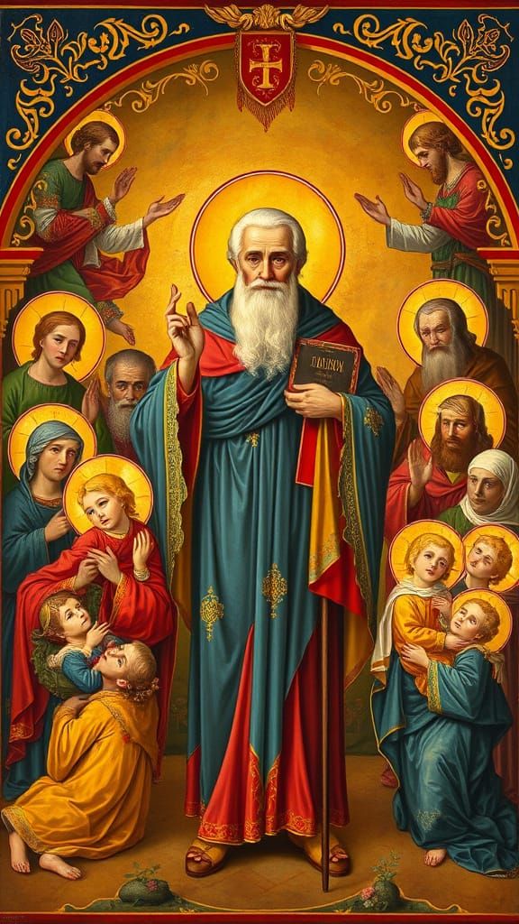 Saint Nicholas of Myra: Miracles in Oil Painting