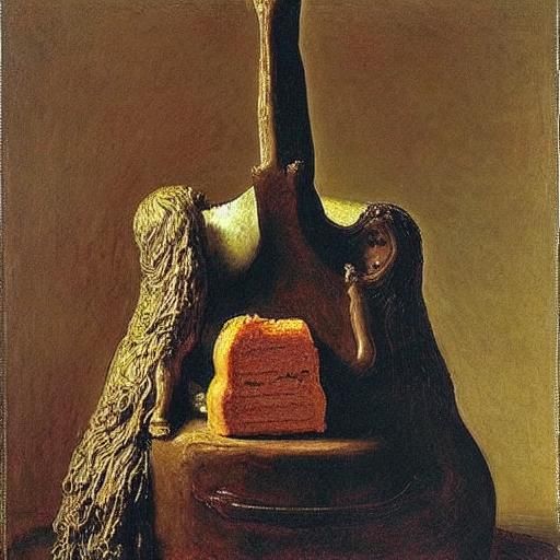 Musical Cake Sculpture Inspired by Classical Masters