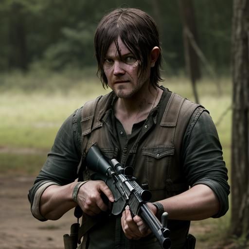 Daryl Dixon Zombie Hunter: Professional Photography