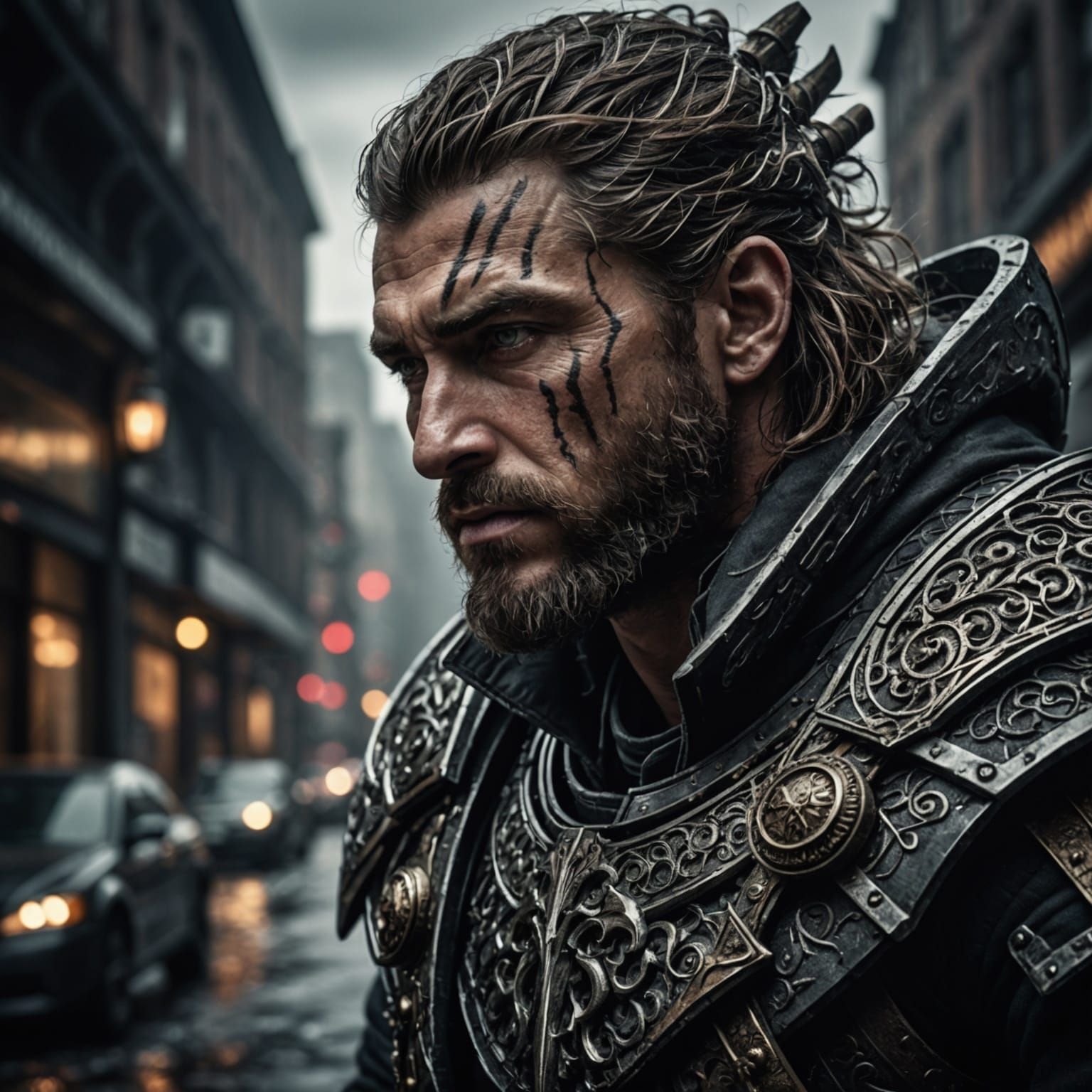 Hyperrealistic Image with Intricate Details in HDR