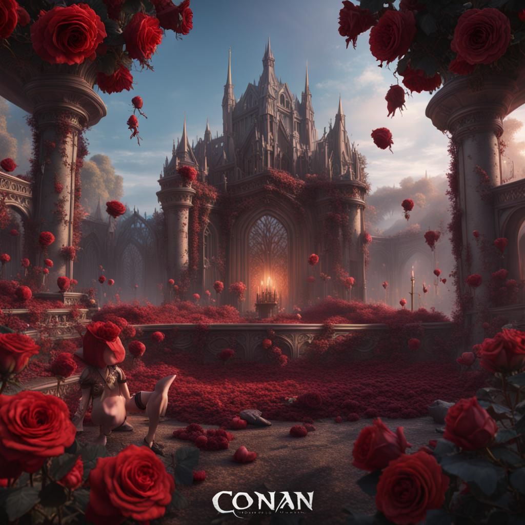 Heart of Roses: A Superache-Inspired Painting