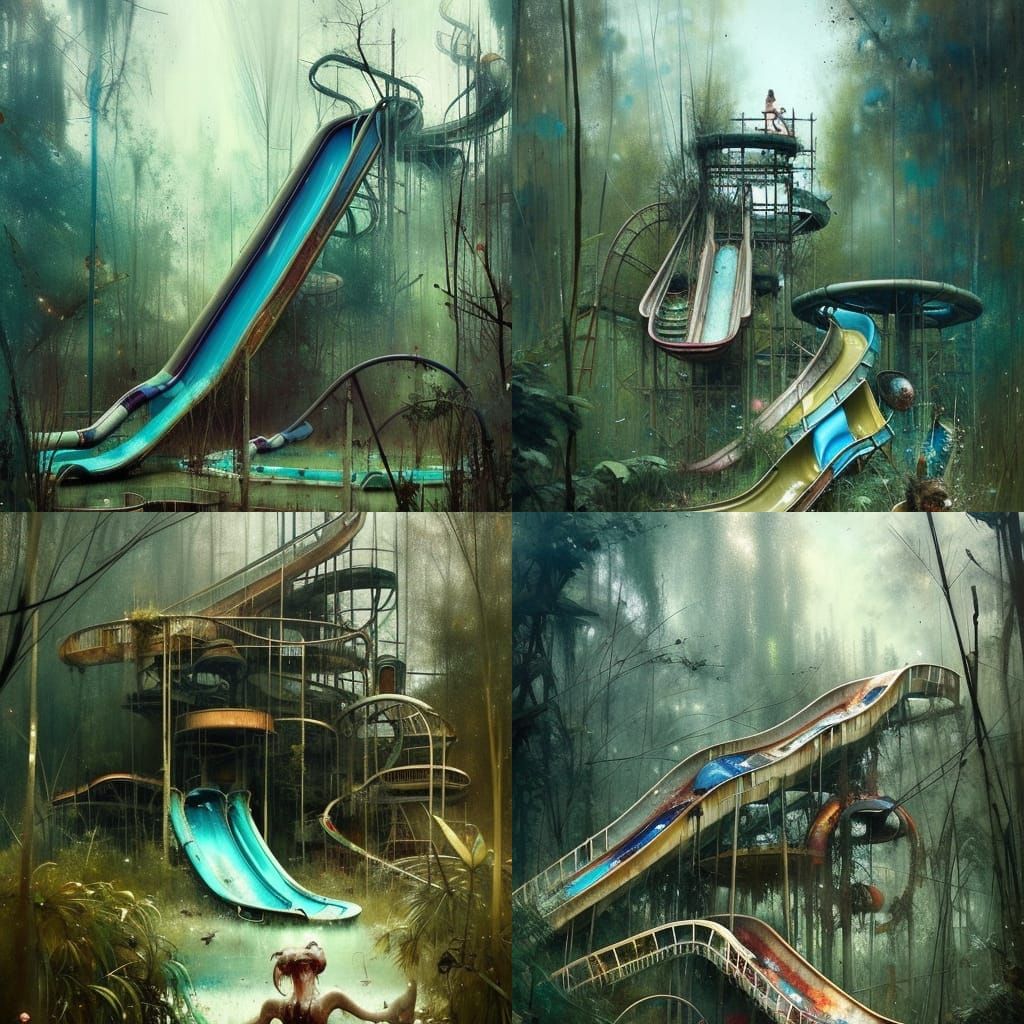 WATERPARK SLIDES