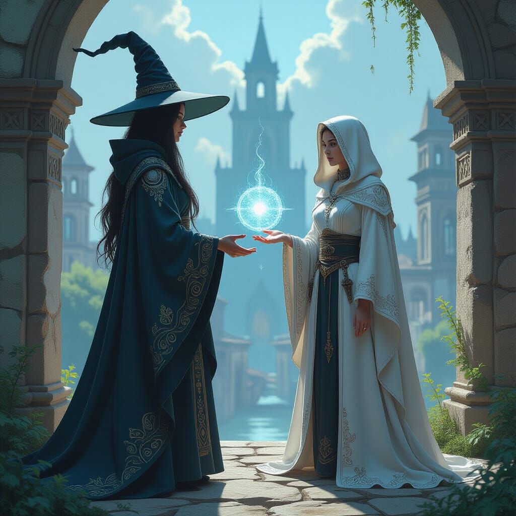 Mages and Ancient Soulmate Spell in Mystical Realism