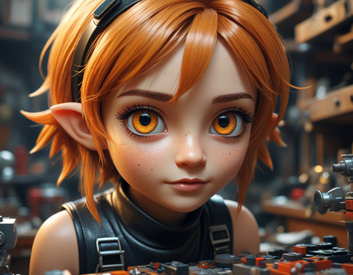 Elf prefers to built naughty games