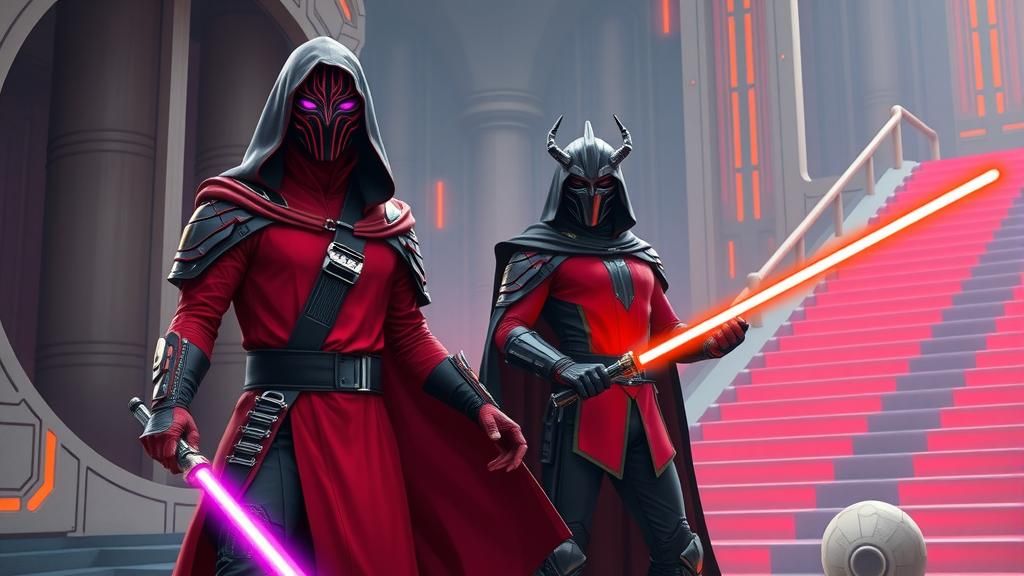 A Pair of Villainous Warriors