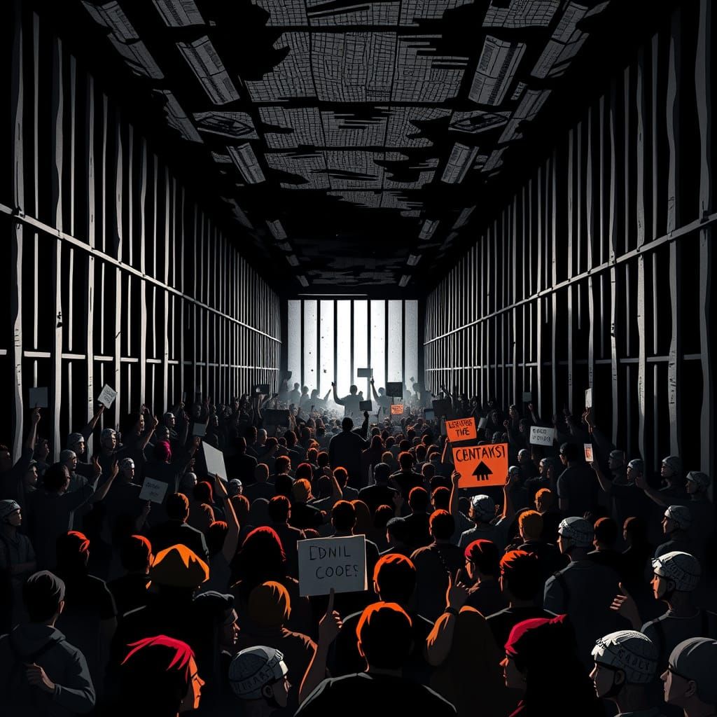 Animated Rant on Systemic Injustice with Hopeful Flashes