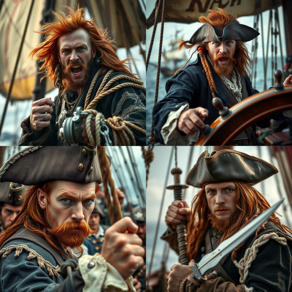 François l'Olonnais: Caribbean Pirate Portrait