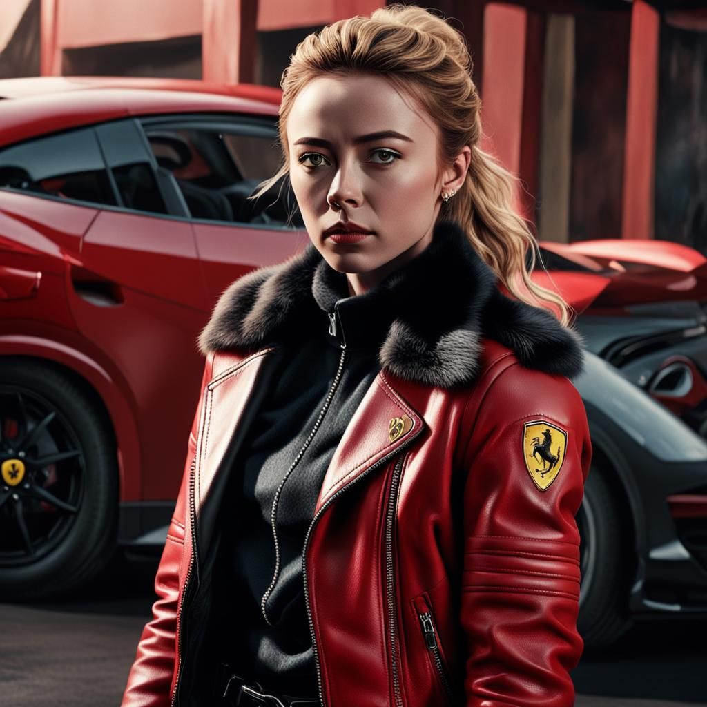 Peyton List as a Fur-Lined Sicario, Cinematic Action