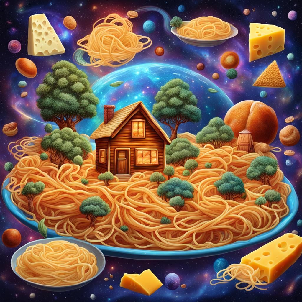 Food World: Cheese Houses and Bean People